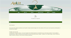 Desktop Screenshot of ankitindustries.com